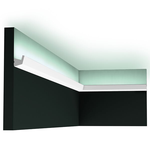 ORAC DECOR - Profil Au Design Compact Pour Éclairage Led Cx189 - L200 X H2,7 X L2,7 - Orac Decor - large