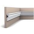 ORAC DECOR - DX174-2300 Moulure multifonctionnelle Orac Decor - 6x2,2x230cm (h x p x L)- moulure déco polymère Carton complet - vignette