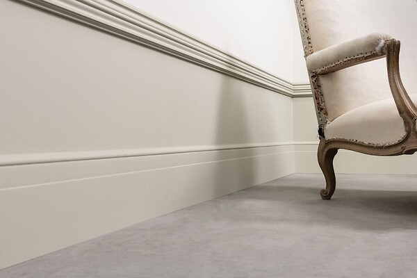 ORAC DECOR - P9020 Cimaise murale Orac Decor - 9,5x2x200cm (h x p x L) - moulure décorative polyuréthane Pack 2 pièces - large