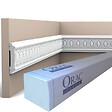 ORAC DECOR - P7030 Cimaise murale Orac Decor - 8,5x1,5x200cm (h x p x L) - moulure décorative polyuréthane Carton 8 pièces - vignette