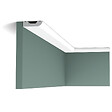 ORAC DECOR - SX182 CASCADE Moulure multifonctionnelle Orac Decor Axxent - 5x1,3cm (h x p) plinthe décorative Carton 8 pièces - vignette