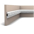 ORAC DECOR - P1020 Cimaise murale Orac Decor - 5x2,5x200cm (h x p x L) - moulure décorative polyuréthane Carton 8 pièces - vignette