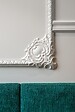 ORAC DECOR - P8040 Cimaise murale Orac Decor - 10x2x200cm (h x p x L) - moulure décorative polyuréthane Carton complet - vignette