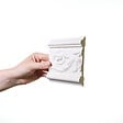 ORAC DECOR - P7020 Cimaise murale Orac Decor - 11x2x200cm (h x p x L) - moulure décorative polyuréthane Pack 2 pièces - vignette