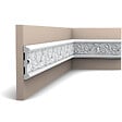 ORAC DECOR - P7020 Cimaise murale Orac Decor - 11x2x200cm (h x p x L) - moulure décorative polyuréthane Pack 2 pièces - vignette