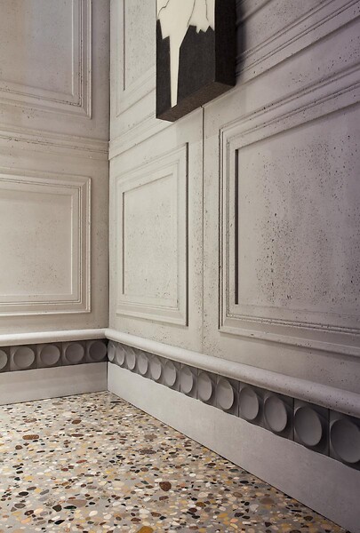 ORAC DECOR - P8060 Cimaise murale Orac Decor - 3,5x5x200cm (h x p x L) - moulure décorative polyuréthane Carton complet - large