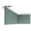 ORAC DECOR - SX182 CASCADE Moulure multifonctionnelle Orac Decor Axxent - 5x1,3cm (h x p) plinthe décorative Pack 2 pièces - vignette