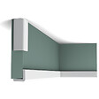 ORAC DECOR - CX134 Profil multifonctionnel Orac Decor - 3x3x200cm (h x p x L) - moulure décorative polymère Carton 8 pièces - vignette