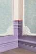 ORAC DECOR - P8040 Cimaise murale Orac Decor - 10x2x200cm (h x p x L) - moulure décorative polyuréthane Pack 2 pièces - vignette