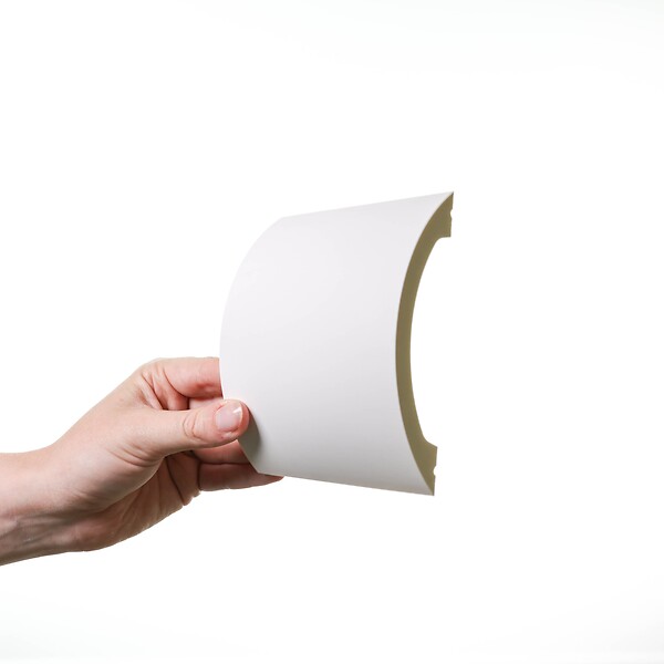 ORAC DECOR - P3070 Cimaise murale Orac Decor - 12,5x3x200cm (h x p x L) - moulure décorative polyuréthane Carton 8 pièces - large