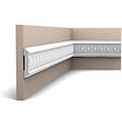 ORAC DECOR - P7030 Cimaise murale Orac Decor - 8,5x1,5x200cm (h x p x L) - moulure décorative polyuréthane Pack 2 pièces - vignette