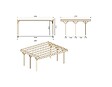ALTANKA - Carport, abri de voiture  6.06x5.03 m - 30.48 m2 - CAR5 - vignette