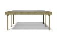 ALTANKA - Carport, abri de voiture  6.06x5.03 m - 30 m2 - couverture PVC  - CAR5PVCTR - vignette