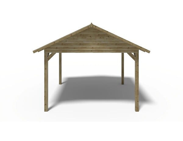 ALTANKA - carport  4,04x4,17 m - traité - large
