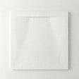 CERAMIA - Ceramia PixL 90x90 cm receveur de douche carré à poser en résine composite avec surface effet pierre, blanc (CERAPX9090W) : - vignette