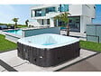 HABITAT ET JARDIN - Spa Gonflable Nice en PVC - 6 places - Marron/Crème - vignette