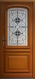 GD MENUISERIES - Porte d'entrée Bois Vitrée Adele, H215 x L90 cm Côte Tableau p. Gauche - vignette