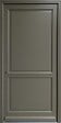 GD MENUISERIES - Porte d'entrée Bois Pleine Elixir, Vert Gris Olive, H215 x L90 cm Côte Tableau, p.Droit (Poignée, Barillet ref010723NO) - vignette