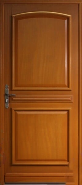 GD MENUISERIES - Porte d'entrée Bois Pleine Garnier, H215 x L90 cm Côte Tableau, p.Droit - large