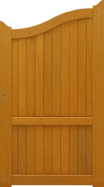 GD MENUISERIES - Portillon En Bois Plein L1m x H1,60/1,80 m - large