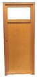 GD MENUISERIES - Porte De Service Bois Pagos, H200 x L80 Côte Tableau p.Droit - vignette