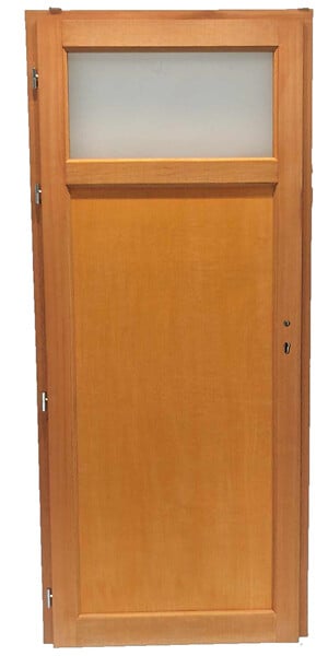 GD MENUISERIES - Porte De Service Bois Pagos, H200 x L80 Côte Tableau p.Droit - large