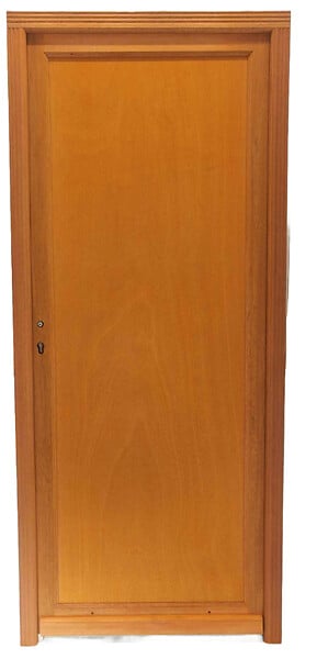 GD MENUISERIES - Porte De Service Bois pleine Armagos, H200 x L90 cm Côte Tableau p.Droit - large