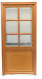 GD MENUISERIES - Porte De Service Bois Vitrée Naxos, H215 x L90 cm Côte Tableau p. Gauche - vignette