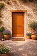 GD MENUISERIES - Porte d'entrée Bois Pleine Eyden, H215 x L90 cm Côte Tableau p, Droite - vignette