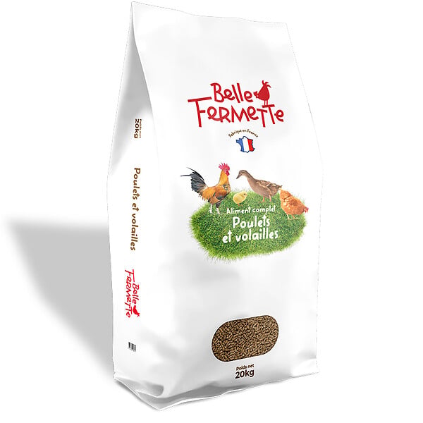 BELLE FERMETTE - Aliment pour Poulets et volailles 20 kg - Belle Fermette - large