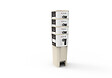 BRABANTIA - Poubelle à pédale en plastique recyclé - Beige - 40L - vignette