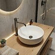 FERRO - CIRICULUS XL Robinet mitigeur haut gris brossé + bonde - vignette