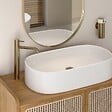FERRO - CIRICULUS XL Robinet mitigeur haut Or brossé + bonde - vignette