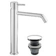 FERRO - CIRICULUS XL Robinet mitigeur haut chrome brillant + bonde - vignette