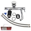 FERRO - CIRICULUS XL Robinet mitigeur haut chrome brillant + bonde - vignette