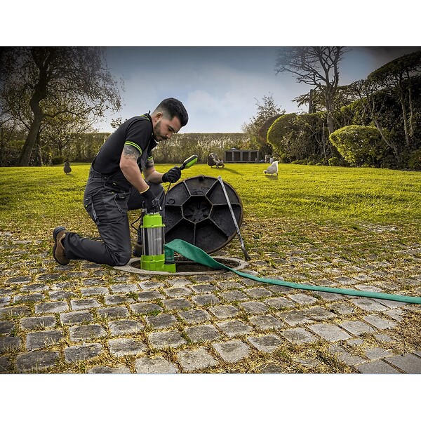 VITO - Pompe d'évacuation 1100W Eaux usées Pompe de relevage Inondation VITO - large