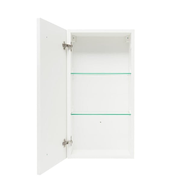 NATUREL - Naturel Meuble de salle de bain haut Naturel Forli 40x78,5x22 cm blanc (FORLIN40BI) - large
