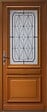 GD MENUISERIES - Porte d'entrée Bois Vitrée Anis, H215 x L90 cm Côte Tableau p.Droit - vignette
