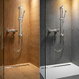 FERRO - PHILA Barre de douche avec support réglable chrome brillant - vignette