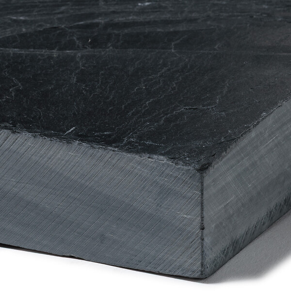 RO'MA NATURE - Pas japonais Rectangle Ardoise Noire 60x30x2-3 cm (lot de 20) - large