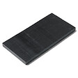 RO'MA NATURE - Pas japonais Rectangle Ardoise Noire 50x25x2-3 cm (lot de 15) - vignette