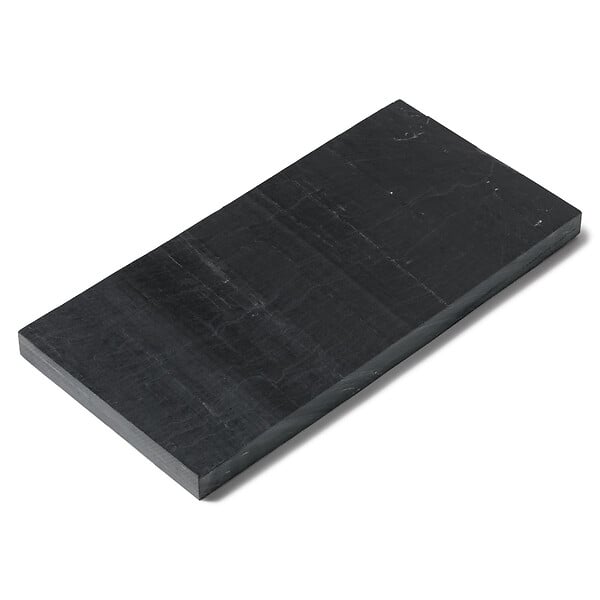 RO'MA NATURE - Pas japonais Rectangle Ardoise Noire 50x25x2-3 cm (lot de 20) - large