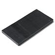RO'MA NATURE - Pas japonais Rectangle Ardoise Noire 50x25x2-3 cm (lot de 20) - vignette