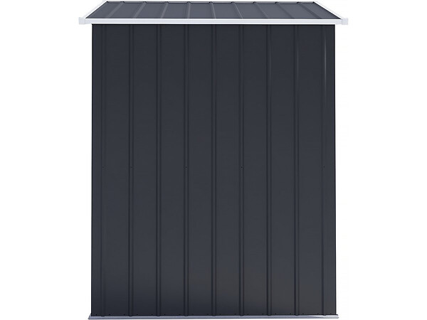 HABITAT ET JARDIN - Abri de jardin métal porte coulissante "Memphis" - 1,36 m² - Gris - large