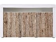 HABITAT ET JARDIN - Buffet LED "Bogota" - 155 x 40 x 92 cm - Chêne / Blanc laqué - vignette