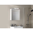 ALLIBERT - Armoire miroir de toilette éclairante 80 cm  Juno 3 portes - vignette