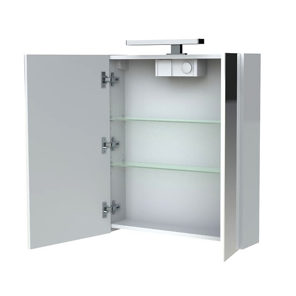 ALLIBERT - Armoire de toilette éclairante 60 cm Juno - large