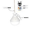 LUMISKY - Suspension nomade RONDA NOMAD D60cm - vignette