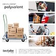 TECTAKE - Chariot de transport 150 kg blanc - vignette