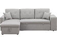 HABITAT ET JARDIN - Canapé d'angle convertible/réversible "Axel" - 3 places - Gris clair - vignette